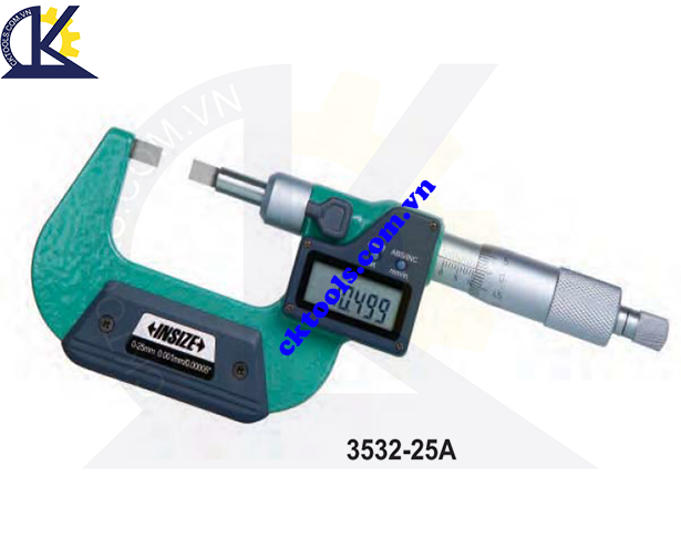 Panme  điện tử  INSIZE   3532-25A  ,  DIGITAL BLADE  MICROMETERS   3532-25A
