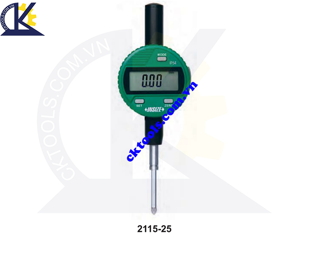  Đồng hồ đo lỗ  INSIZE    2115-25 , WATERPROOF DIGITAL INDICATORS  2115-25