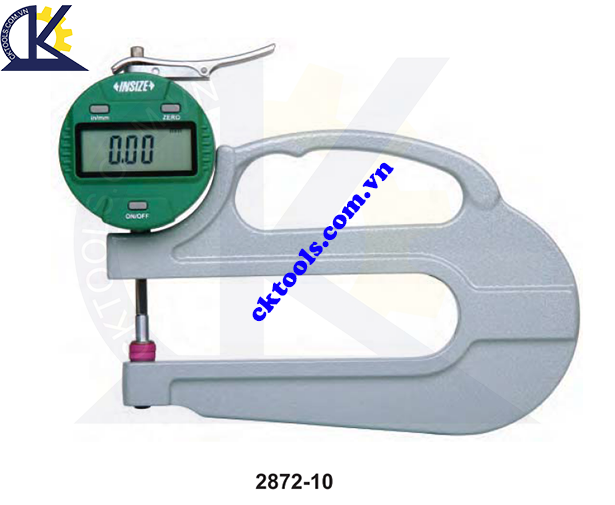  Đồng hồ đo độ dày  INSIZE   2872-10 ,  DIGITAL THICKNESS GAGE   2872-10