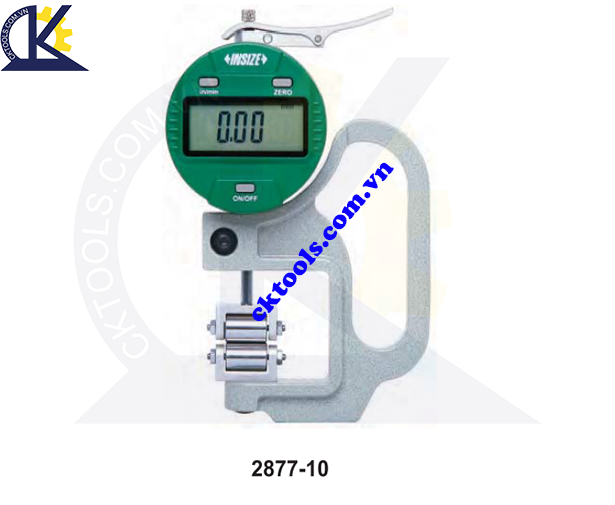  Đồng hồ đo độ dày  INSIZE   2877-10 ,  DIGITAL  ROLLER THICKNESS GAGE  2877-10
