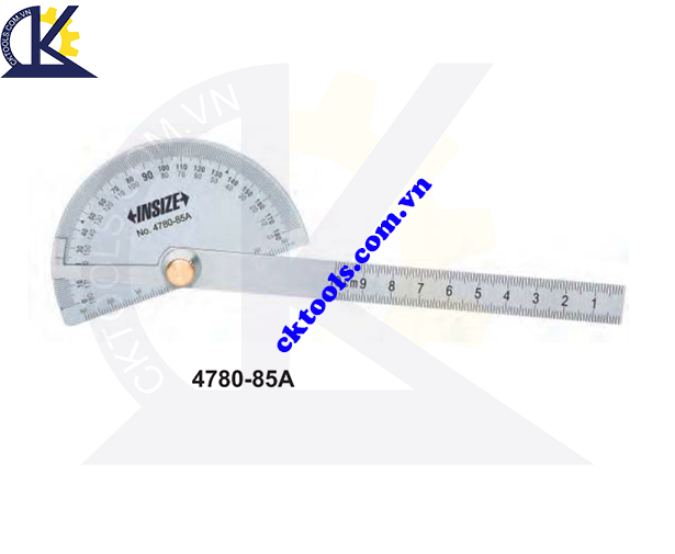 Thước đo độ INSIZE   4780-85A ,  PROTRACTOR ( ECONOMIC TYPE )    4780-85A