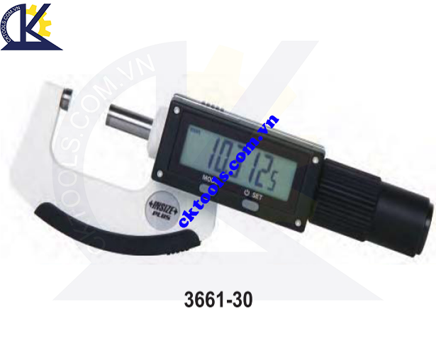 Panme điện tử   INSIZE  3661-30 ,   HIGH PRECISION  NON-ROTATING SPINDLE DIGITAL MICROMETERS  3661-30