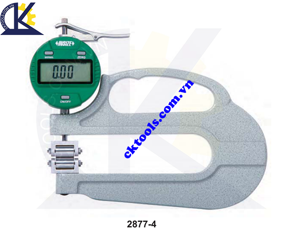  Đồng hồ đo độ dày  INSIZE   2877-4 ,  DIGITAL  ROLLER THICKNESS GAGE  2877-4