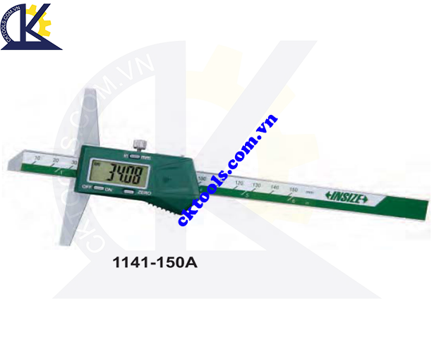 Thước đo sâu điện tử  INSIZE  1141-150A  ,   DIGITAL DEPTH GAGES  (STANDARD TYPE )   1141-150A 