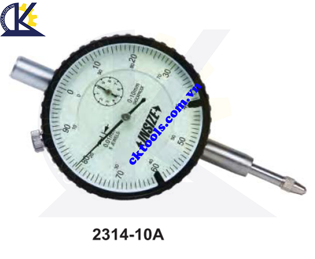 Đồng hồ so  INSIZE   2314-10A  ,  SHOCKPROOF  DIAL  INDICATORS    2314-10A