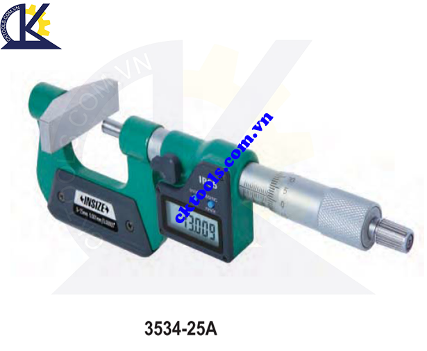 Panme điện tử  INSIZE  3534-25A , DIGITAL LARGE  ANVIL  MICROMETERS  3534-25A