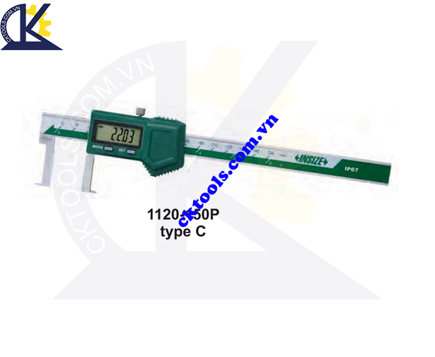 Thước điện tử đo rãnh INSIZE  1120-150P  ,  DIGITAL INSIDE GROOVE  CALIPERS   1120-150P
