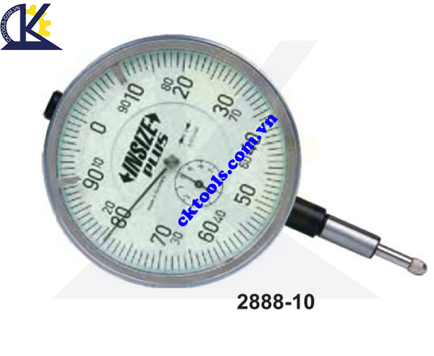 Đồng hồ so  INSIZE      2888-10  ,  LARGE   DIAL  FACE DIAL  INDICATOR   2888-10