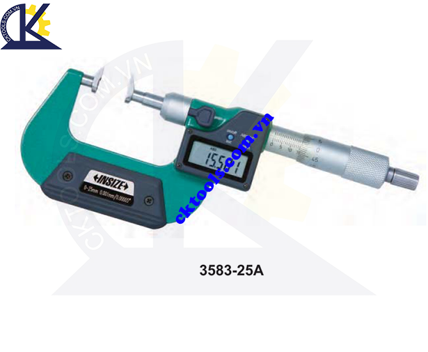Panme điện tử   INSIZE  3583-25A , DIGITAL  JAW  TYPE  MICROMETERS  3583-25A
