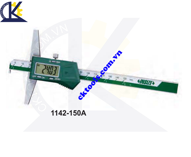 Thước đo sâu điện tử  INSIZE  1142-150A  ,   DIGITAL HOOK DEPTH GAGES    1142-150A 
